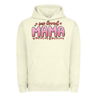 Pigment Pistachio one loved mama Urban Hoodie - MaliasSmallBusiness