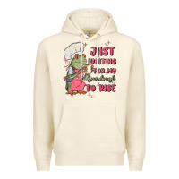 Sandshell waiting for my sourdough to rise Premium Hoodie - MaliasSmallBusiness
