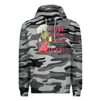 Slate Camo waiting for my sourdough to rise Premium Hoodie - MaliasSmallBusiness
