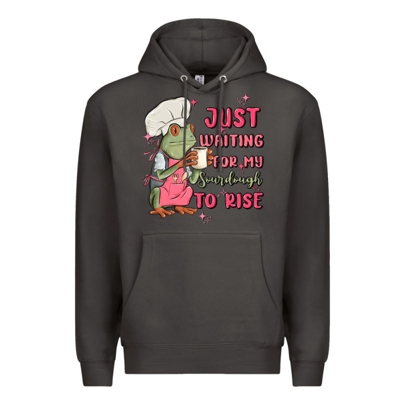 Waiting For My Sourdough To Rise Premium Hoodie by MaliasSmallBusiness | Teevron