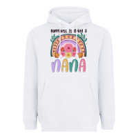 White happiness is being a nana Heavyweight Hoodie - JahusDesignShop
