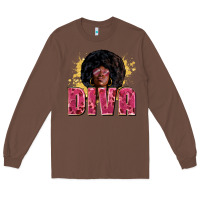 Chestnut diva Long Sleeve Tee - Zillion Design Studio