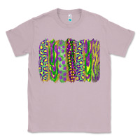 Lilac mardi gras brush stroke Classic Tee - RanaPortraitStore