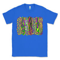True Royal mardi gras brush stroke Classic Tee - RanaPortraitStore