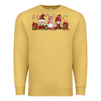 Antique Gold Christmas Gnomes Premium Sweatshirt - Artiststas