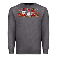 Charcoal Heather Christmas Gnomes Premium Sweatshirt - Artiststas