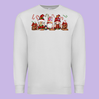 Christmas Gnomes Premium Sweatshirt Designed By Artiststas