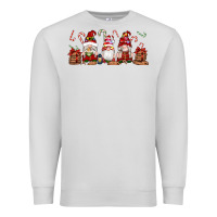 Dove Grey Christmas Gnomes Premium Sweatshirt - Artiststas