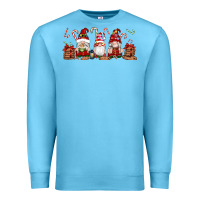 Ocean Blue Christmas Gnomes Premium Sweatshirt - Artiststas