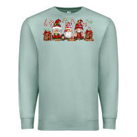 Seafoam Christmas Gnomes Premium Sweatshirt - Artiststas