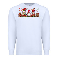 White Christmas Gnomes Premium Sweatshirt - Artiststas