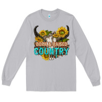 Moon Dust born and raised country tbw Long Sleeve Tee - texasbilliewilder