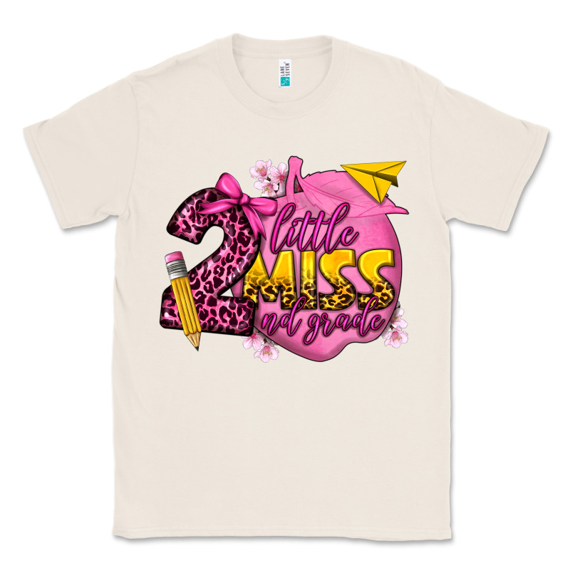 Little Miss 2nd Grade Classic Tee by texasbilliewilder | Teevron