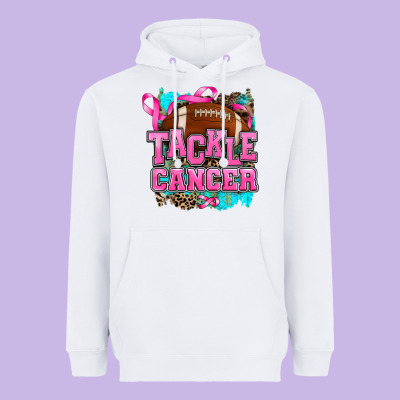 Tackle Cancer Heavyweight Hoodie Designed By Adodesignshop