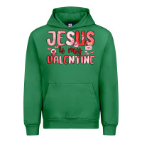 Emerald jesus is my valentine Urban Hoodie - MaliasSmallBusiness