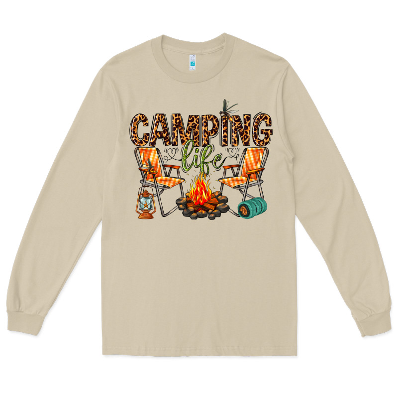 Camping Life Long Sleeve Tee by texasbilliewilder | Teevron