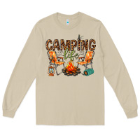 Mushroom camping life Long Sleeve Tee - texasbilliewilder