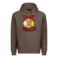 Coffee busy raising ballers malia Premium Hoodie - MaliasSmallBusiness