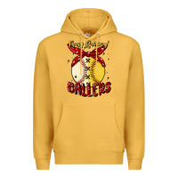 Mustard busy raising ballers malia Premium Hoodie - MaliasSmallBusiness