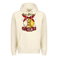 Sandshell busy raising ballers malia Premium Hoodie - MaliasSmallBusiness