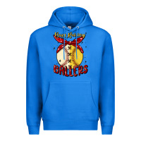 True Royal busy raising ballers malia Premium Hoodie - MaliasSmallBusiness