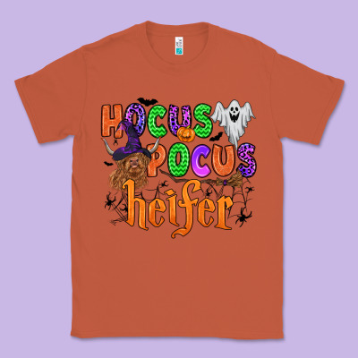 Hocus Pocus Heifer Classic Tee Designed By Zillion Design Studio