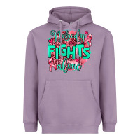Lavender nobody fights alone Heavyweight Hoodie - AdoDesignShop