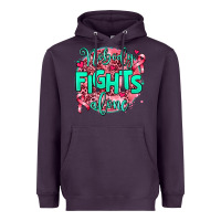 Plum nobody fights alone Heavyweight Hoodie - AdoDesignShop