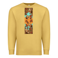 Antique Gold autumn squirrel Premium Sweatshirt - BundleAndBundleShop