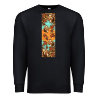 Black autumn squirrel Premium Sweatshirt - BundleAndBundleShop