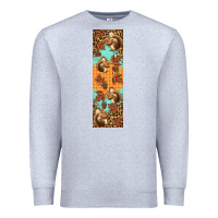 Heather Grey autumn squirrel Premium Sweatshirt - BundleAndBundleShop