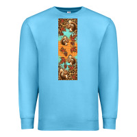 Ocean Blue autumn squirrel Premium Sweatshirt - BundleAndBundleShop