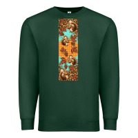 Sports Green autumn squirrel Premium Sweatshirt - BundleAndBundleShop