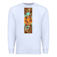 White autumn squirrel Premium Sweatshirt - BundleAndBundleShop