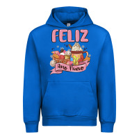 Cobalt mexican new year Urban Hoodie - MaliasSmallBusiness