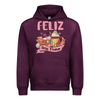 Mauve Wine mexican new year Urban Hoodie - MaliasSmallBusiness