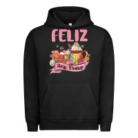 Pigment Black mexican new year Urban Hoodie - MaliasSmallBusiness