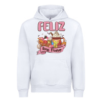 White mexican new year Urban Hoodie - MaliasSmallBusiness