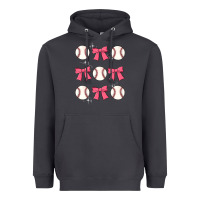 Smoke baseball coquette bow Heavyweight Hoodie - JahusDesignShop
