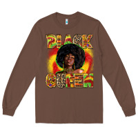 Chestnut black queen Long Sleeve Tee - Zillion Design Studio