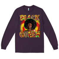 Plum black queen Long Sleeve Tee - Zillion Design Studio