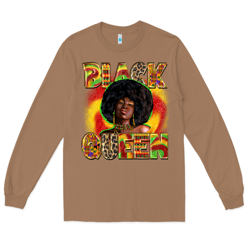 Black Queen Long Sleeve Tee by Zillion Design Studio | Teevron
