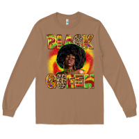 Toasted Coconut black queen Long Sleeve Tee - Zillion Design Studio