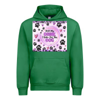 Emerald hold my drink i gotta pet this dog Urban Hoodie - MaliasSmallBusiness