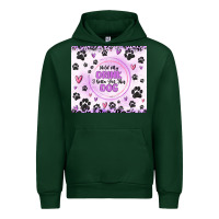 Forest Green hold my drink i gotta pet this dog Urban Hoodie - MaliasSmallBusiness
