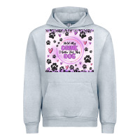 Heather Grey hold my drink i gotta pet this dog Urban Hoodie - MaliasSmallBusiness