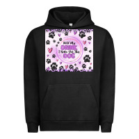 Pigment Black hold my drink i gotta pet this dog Urban Hoodie - MaliasSmallBusiness