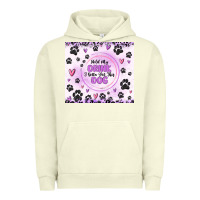 Pigment Pistachio hold my drink i gotta pet this dog Urban Hoodie - MaliasSmallBusiness