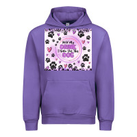 Tulip hold my drink i gotta pet this dog Urban Hoodie - MaliasSmallBusiness