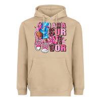 Mushroom i am a survivor Heavyweight Hoodie - AdoDesignShop